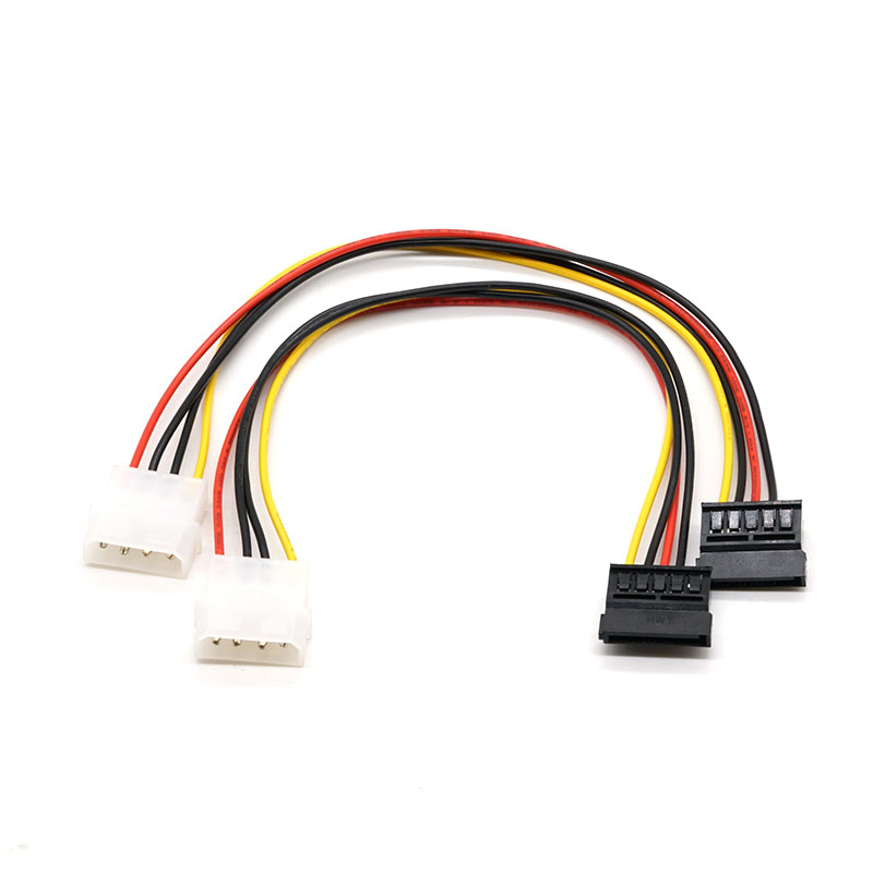 Kabel Molex 5.08 To sata Kabel pevného disku počítače 18AWG 500 mm